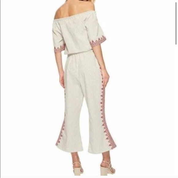 THE JETSET DAIRES New Essence Off the Shoulder Jumpsuit Size S - Picture 3 of 10